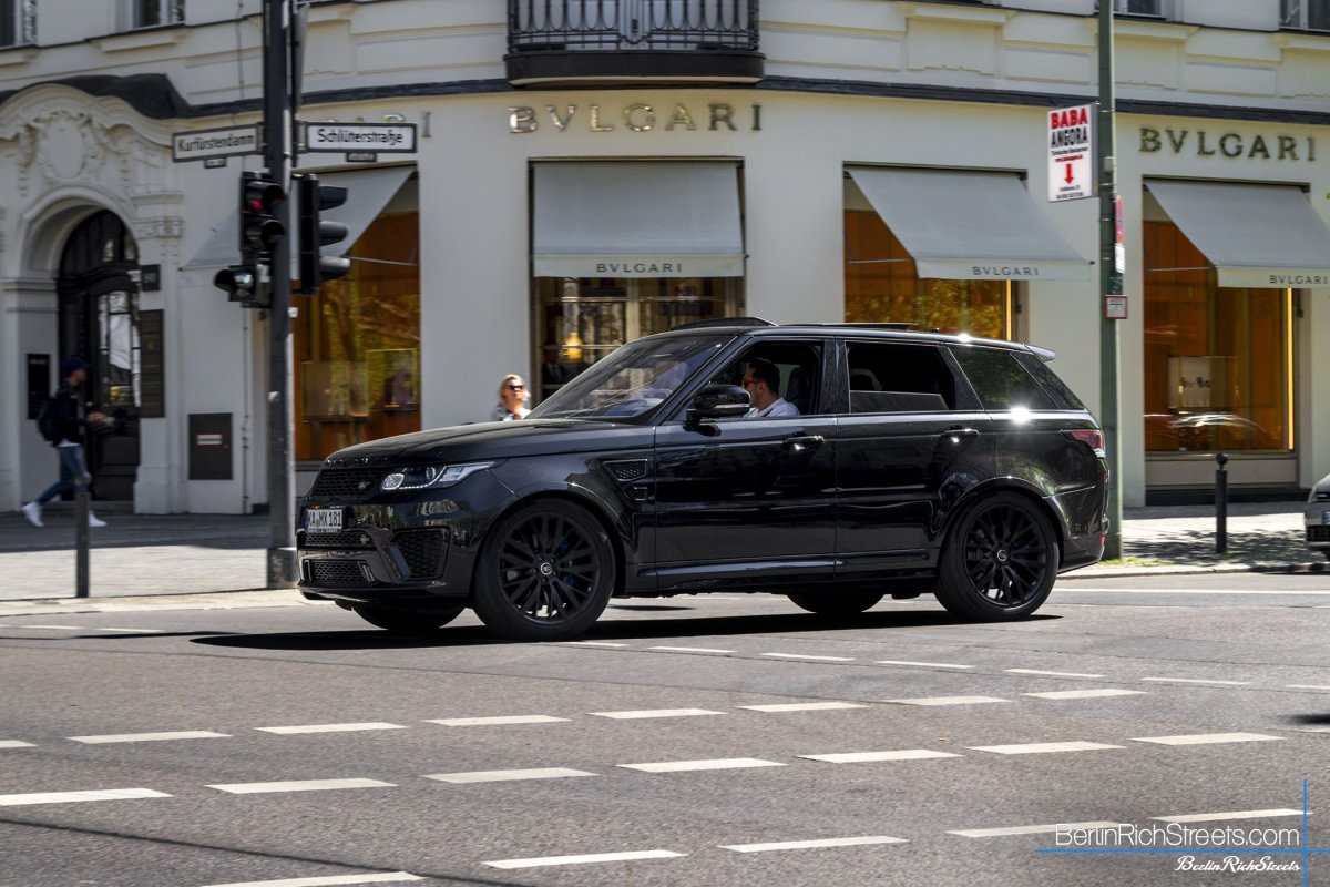 Land Rover Range Rover Sport SVR spotted in Berlin — BerlinRichStreets